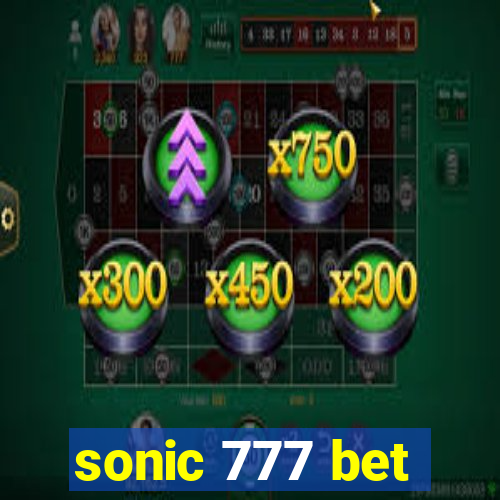 sonic 777 bet